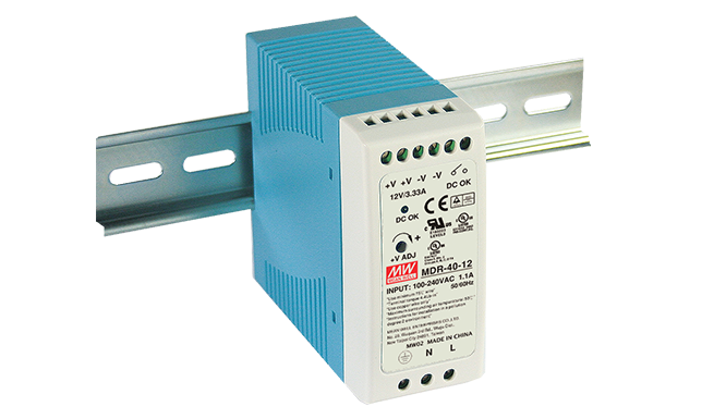 MDR منبع تغذیه های ریلی مین ول سری