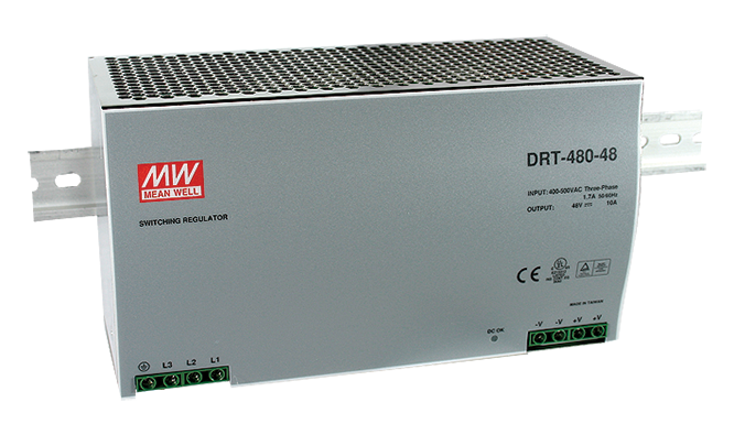 DR/DRP منبع تغذیه های ریلی مین ول سری