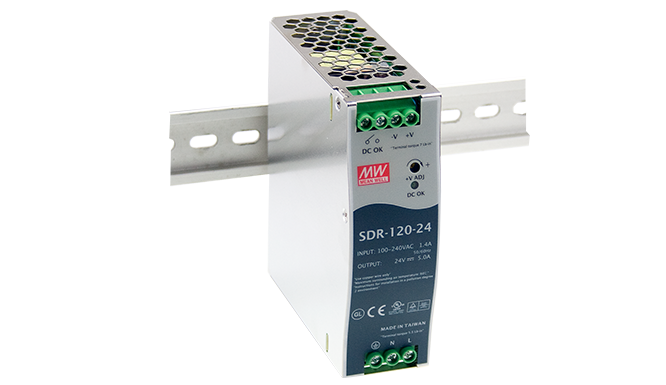 SDR منبع تغذیه های ریلی مین ول سری 